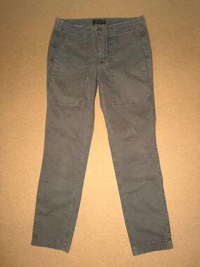 J. Crew Gray Everyday Pants with Utility Details Size 2